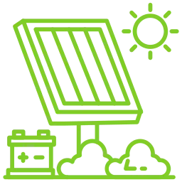 VVM - Photovoltaikanlage - Symbol